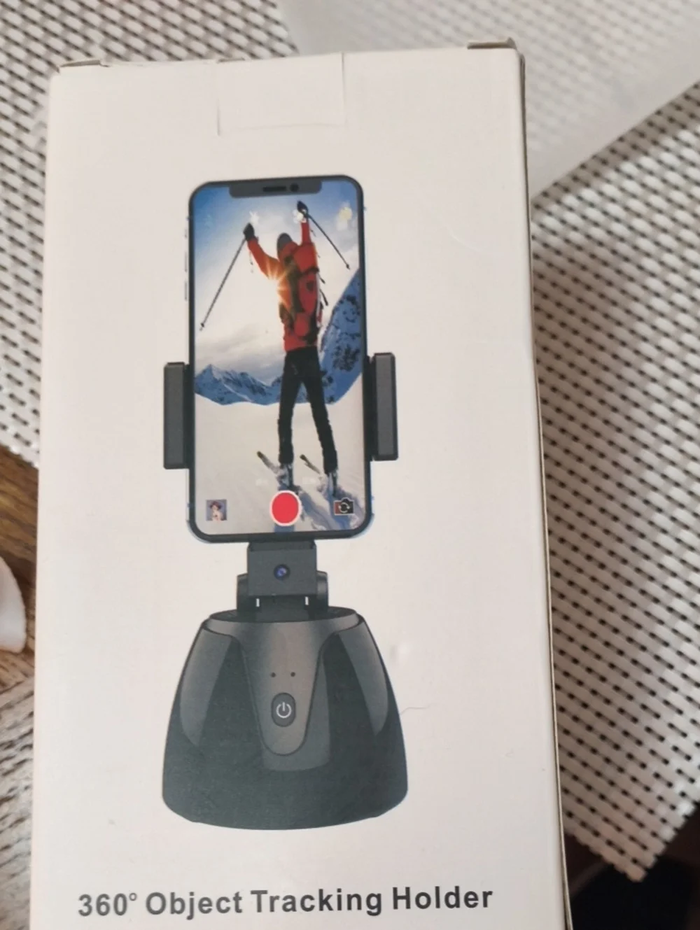 Smartphone 360° Auto Tracking Mount - Black